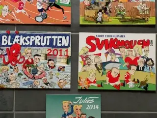 Svikmøllen / Blæksprutten / Julius - Ialt 60 kr.