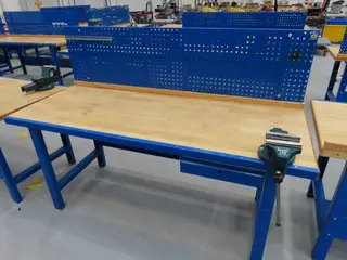 Arbejdsbord med skruestik RIDGID Junior 140