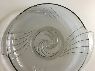 Glasfade / serveringsfade