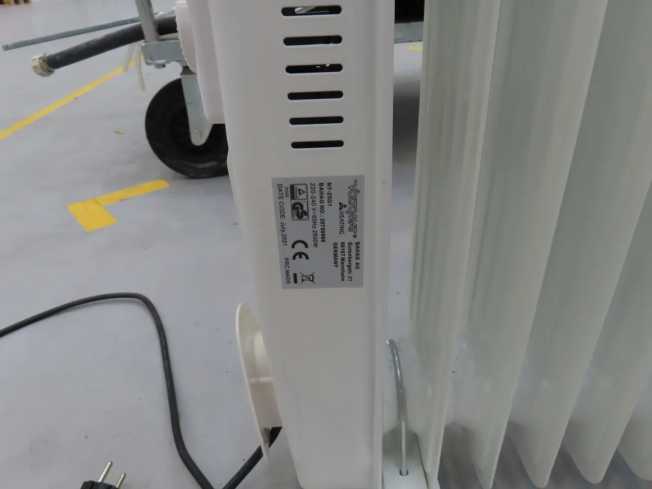 Billede 2 - Elradiator VOLTOMAT NY-25G1