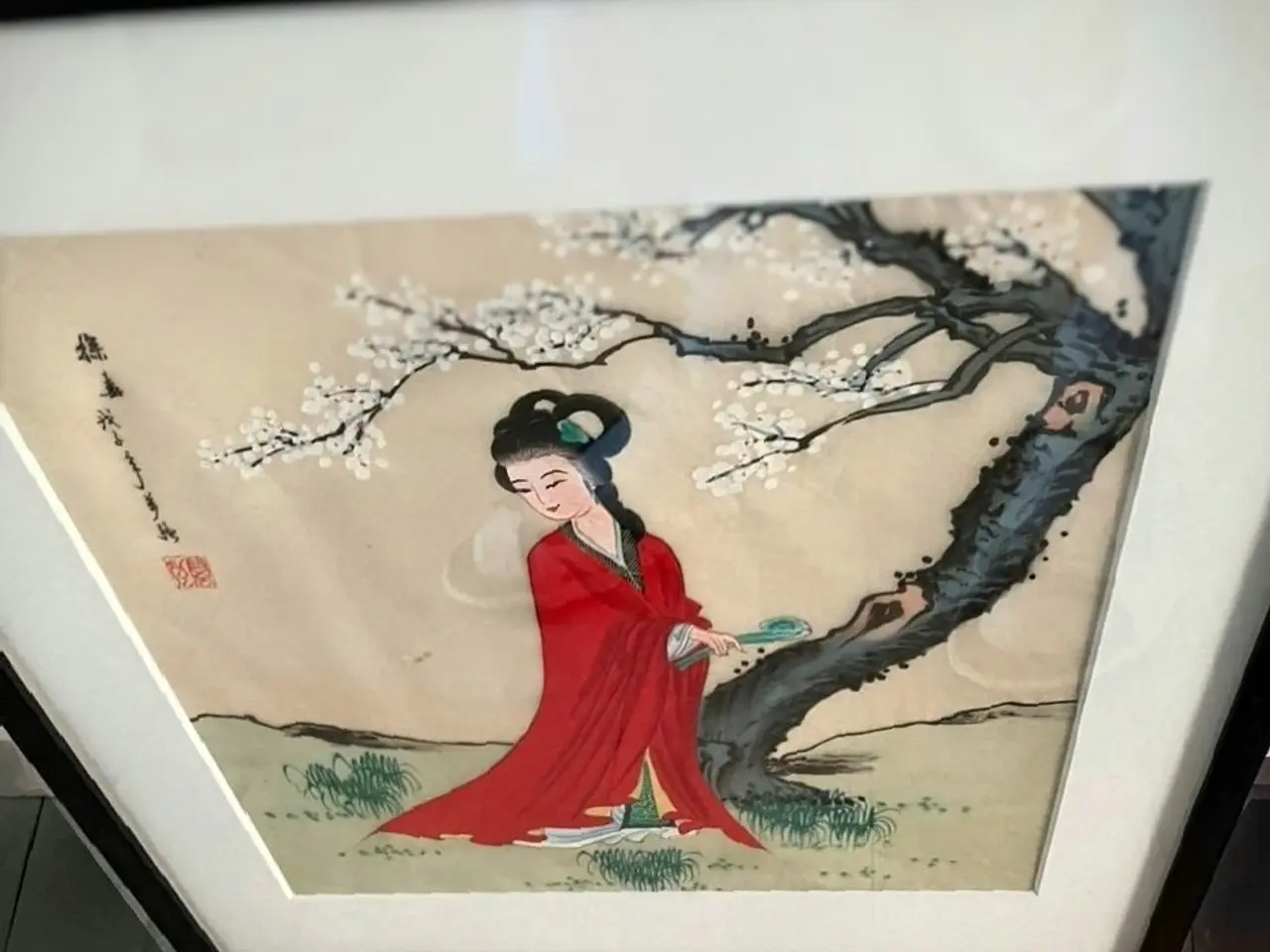 Billede 1 - Japansk original akvarel