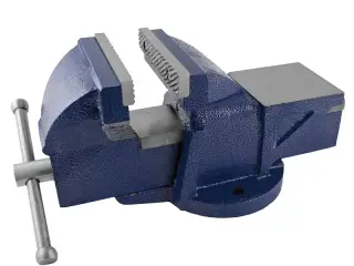 Bænkskruestik i støbejern 125x110 mm Heavy-Duty