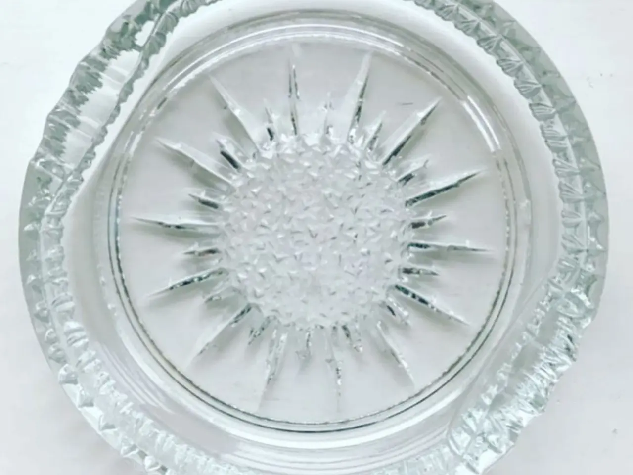 Billede 1 - Klart glas, solmotiv