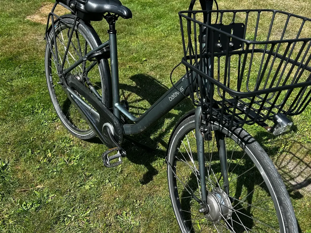 Billede 3 - Mørkegrøn batarus elcykel
