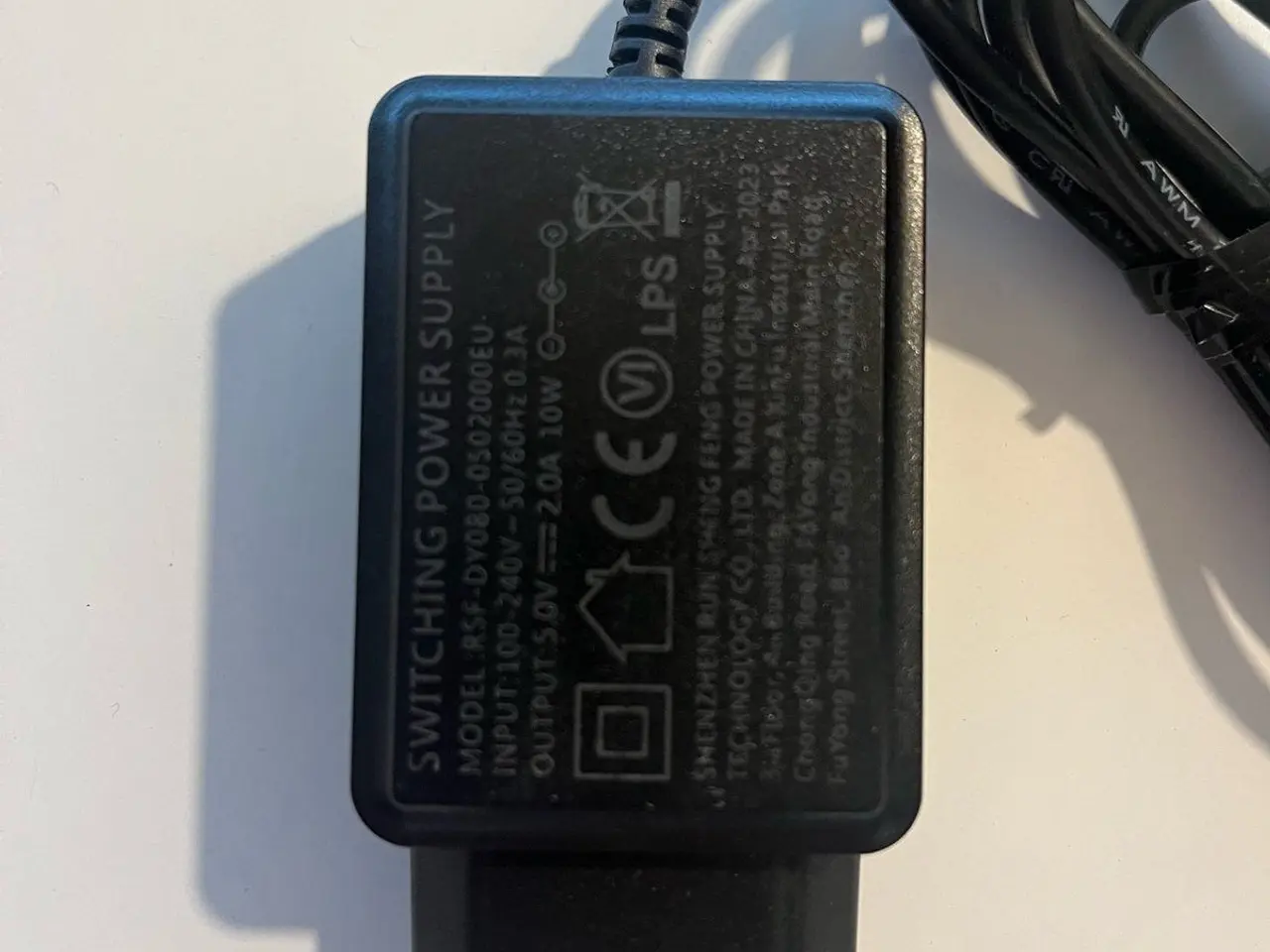 Billede 2 - Oplader / strømforsyning AC 5V