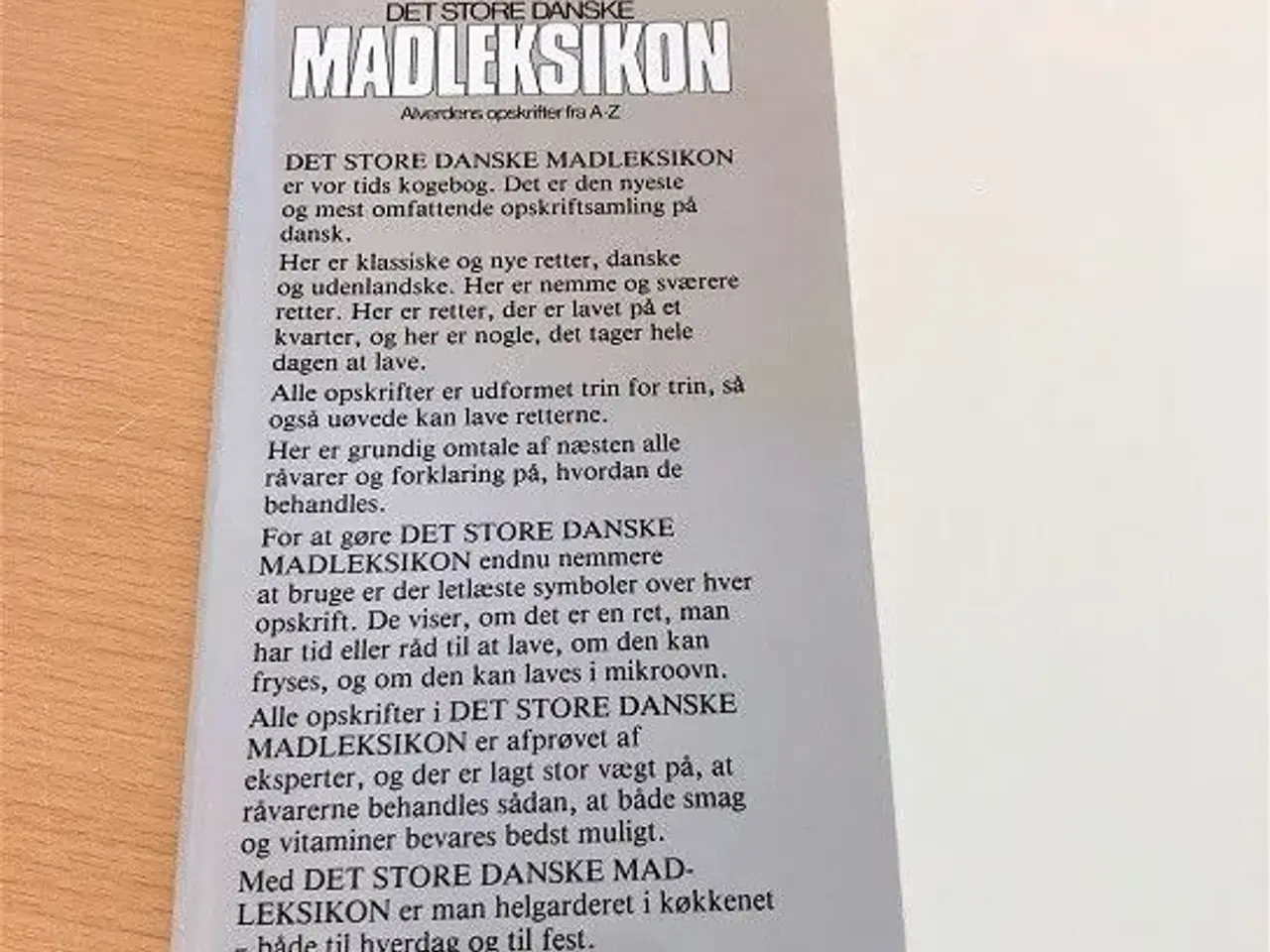 Billede 5 - Det store danske MADLEKSIKON - kogebog