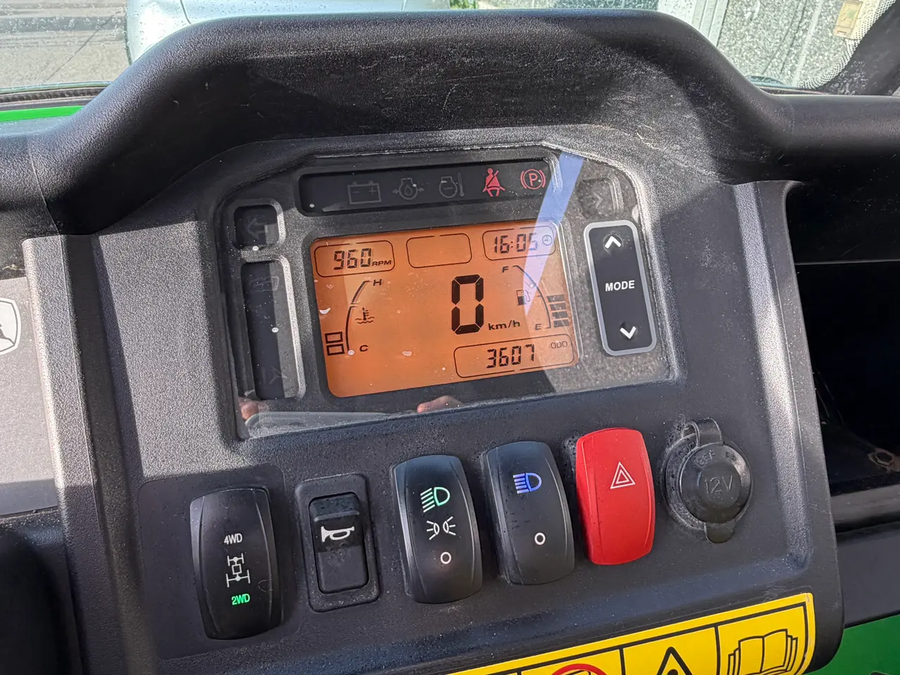 Billede 9 - John Deere Gator 855D 4x4 – 2014 – Kun 686 timer