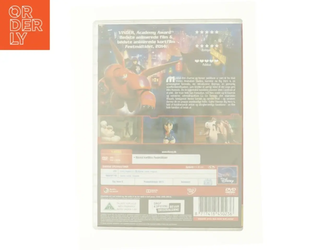 Billede 2 - Big Hero 6 fra dvd