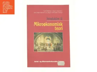 Introduktion til mikroøkonomisk teori af Kurt Pedersen (f. 1942) (Bog)