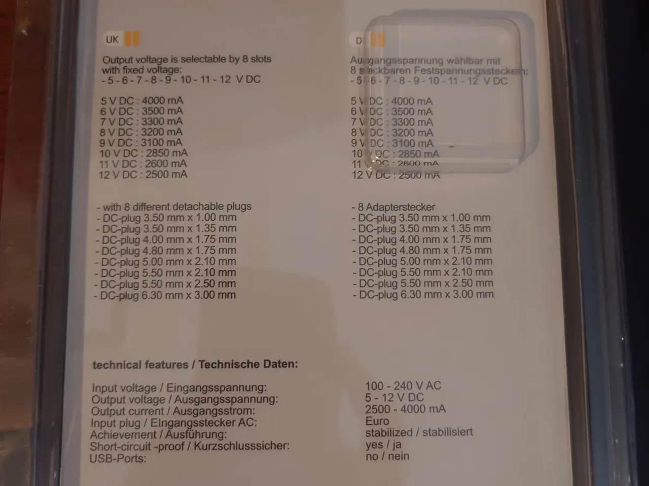 Billede 2 - Goobay universal strømforsyning