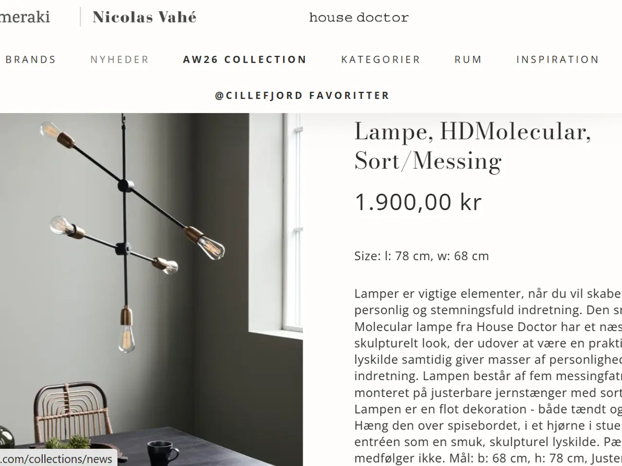 Billede 3 - Housedoctor, HDMolecular, Sort/Messing