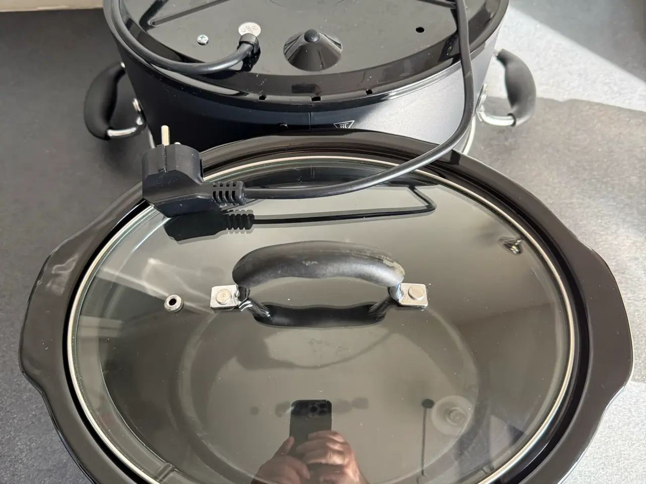 Billede 12 - Sort OBH Nordica slow cooker gryde. 