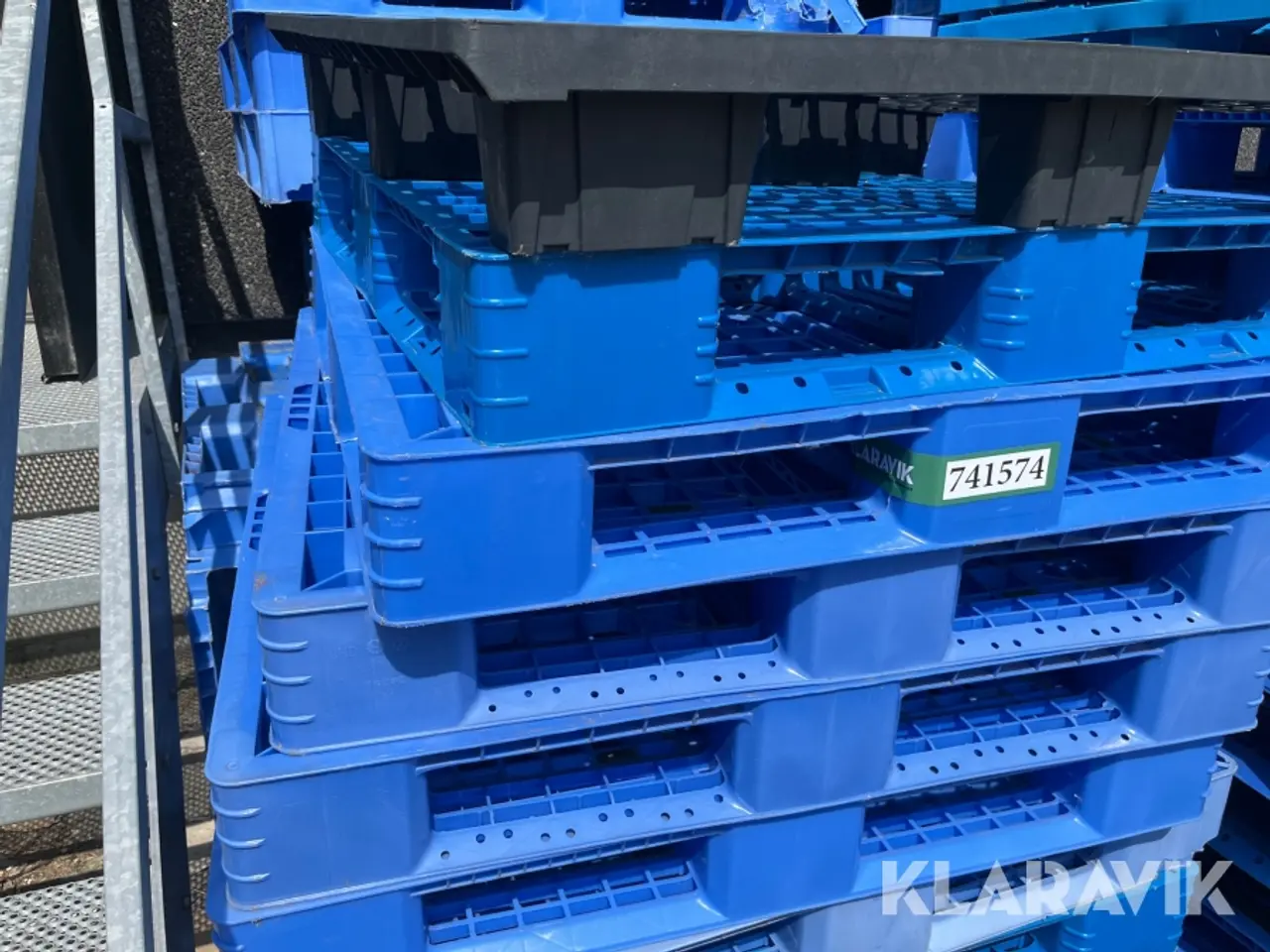 Billede 2 - Letvægt plastpaller CHD 27 styk