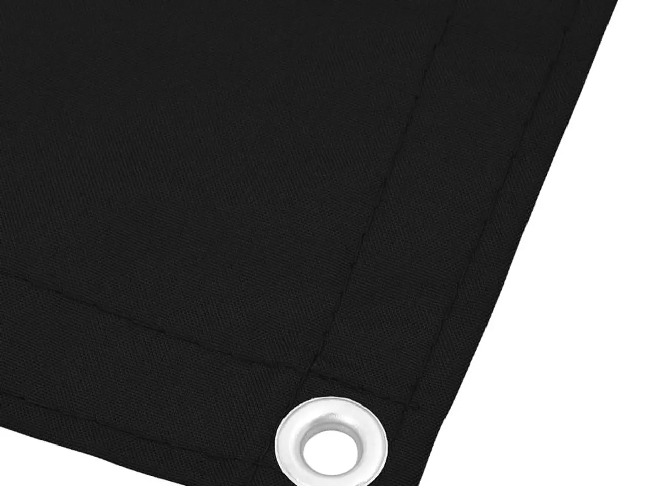 Billede 4 - Altanafskærmning 75 × 800 cm - 100 % polyester, sort