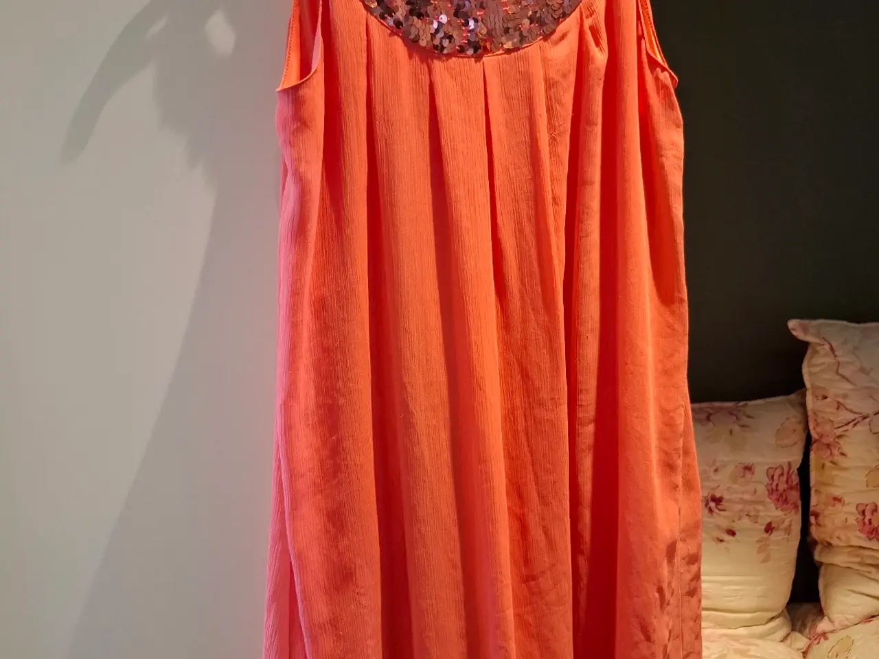 Billede 1 - Koral/Orange Kjole 