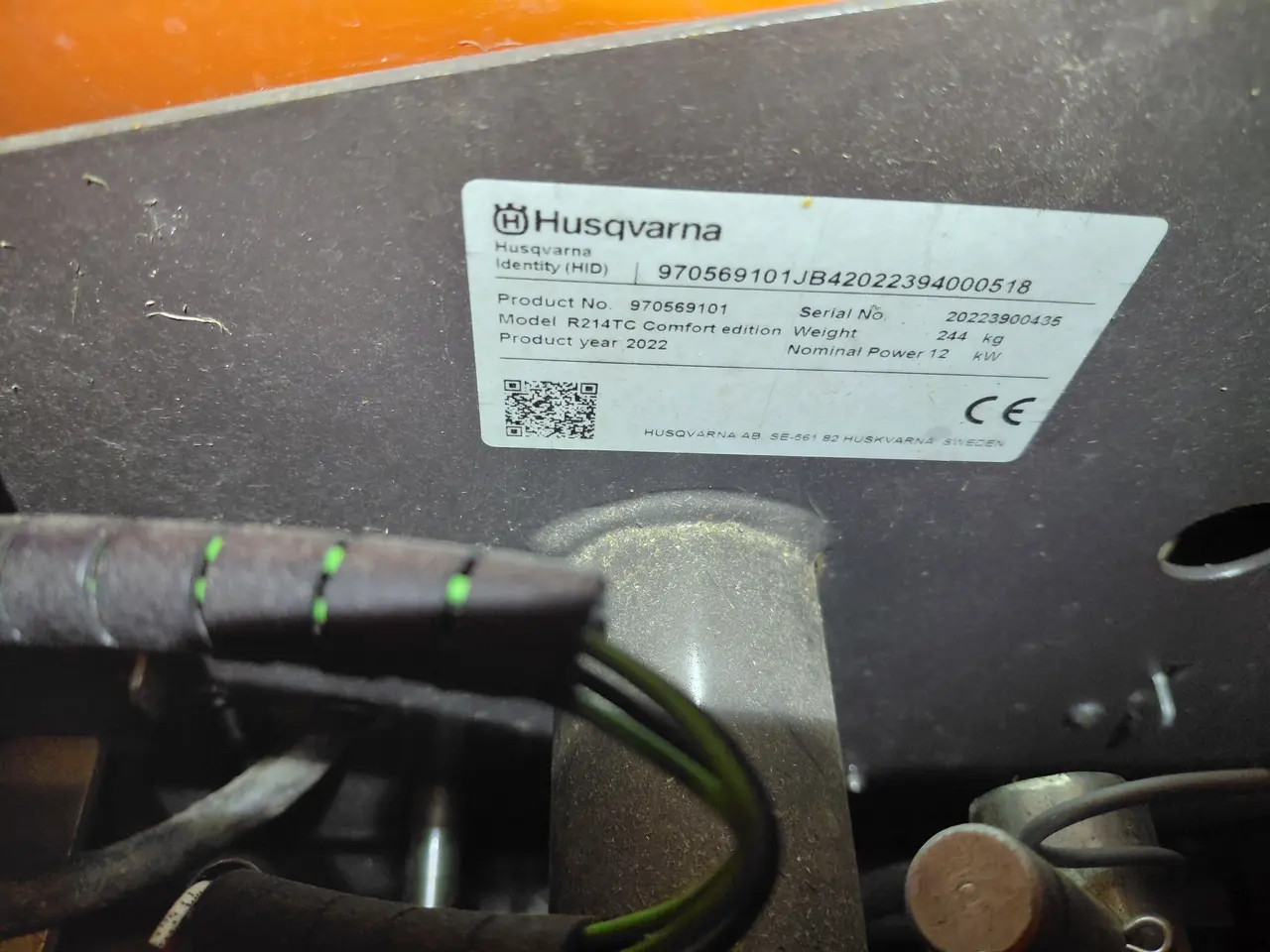 Billede 8 - Husqvarna r 214 tc
