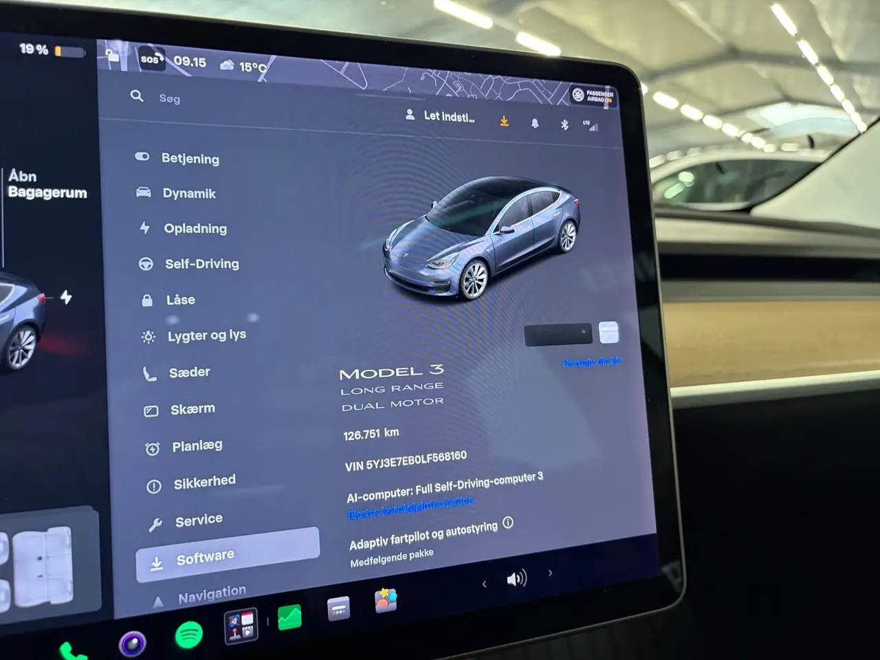 Billede 13 - Tesla Model 3 EL Long Range AWD 490HK Aut.