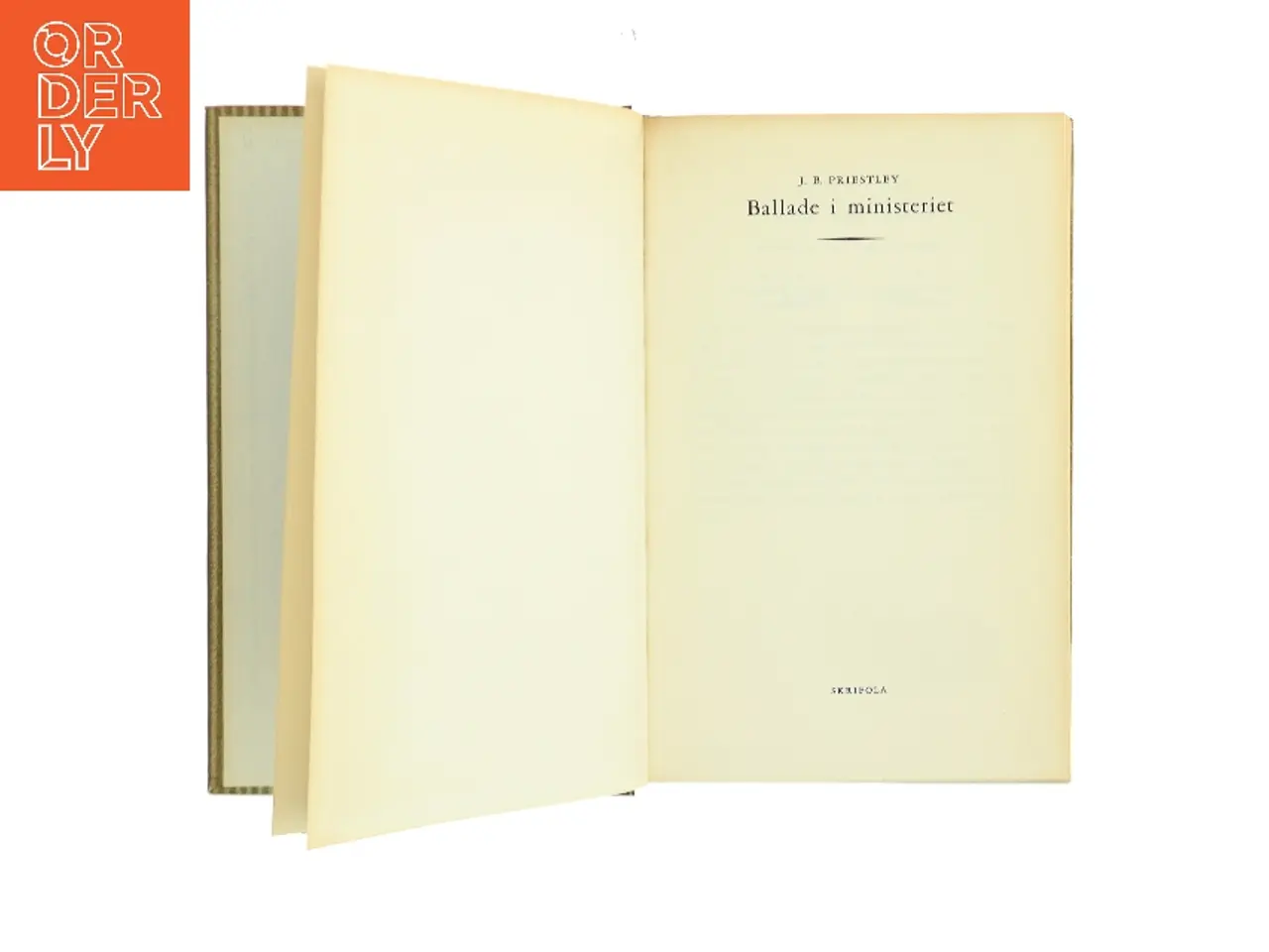 Billede 2 - Ballade i ministeriet af J. B. Priestley (Bog)