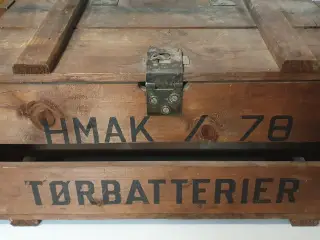 Træ Batteri kasse