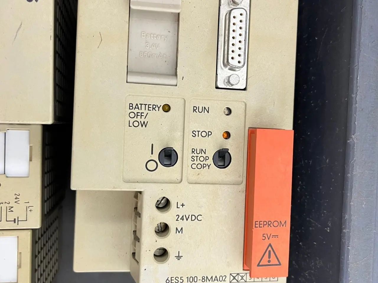 Billede 7 - Siemens S5-100U CPU 100 PLC parti strømforsyning,