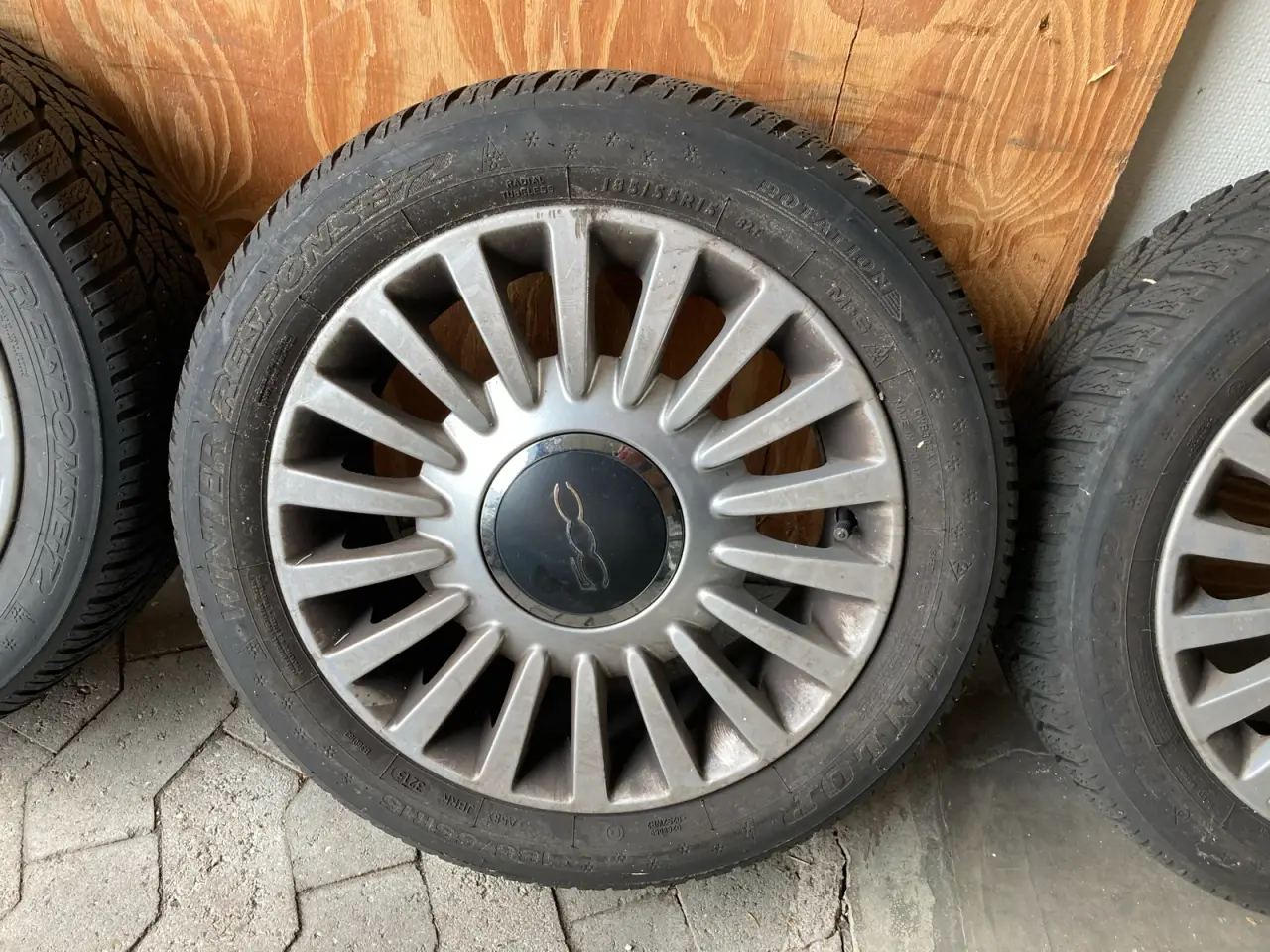 Billede 4 - Originale Fiat 500 Lounge vinterhjul