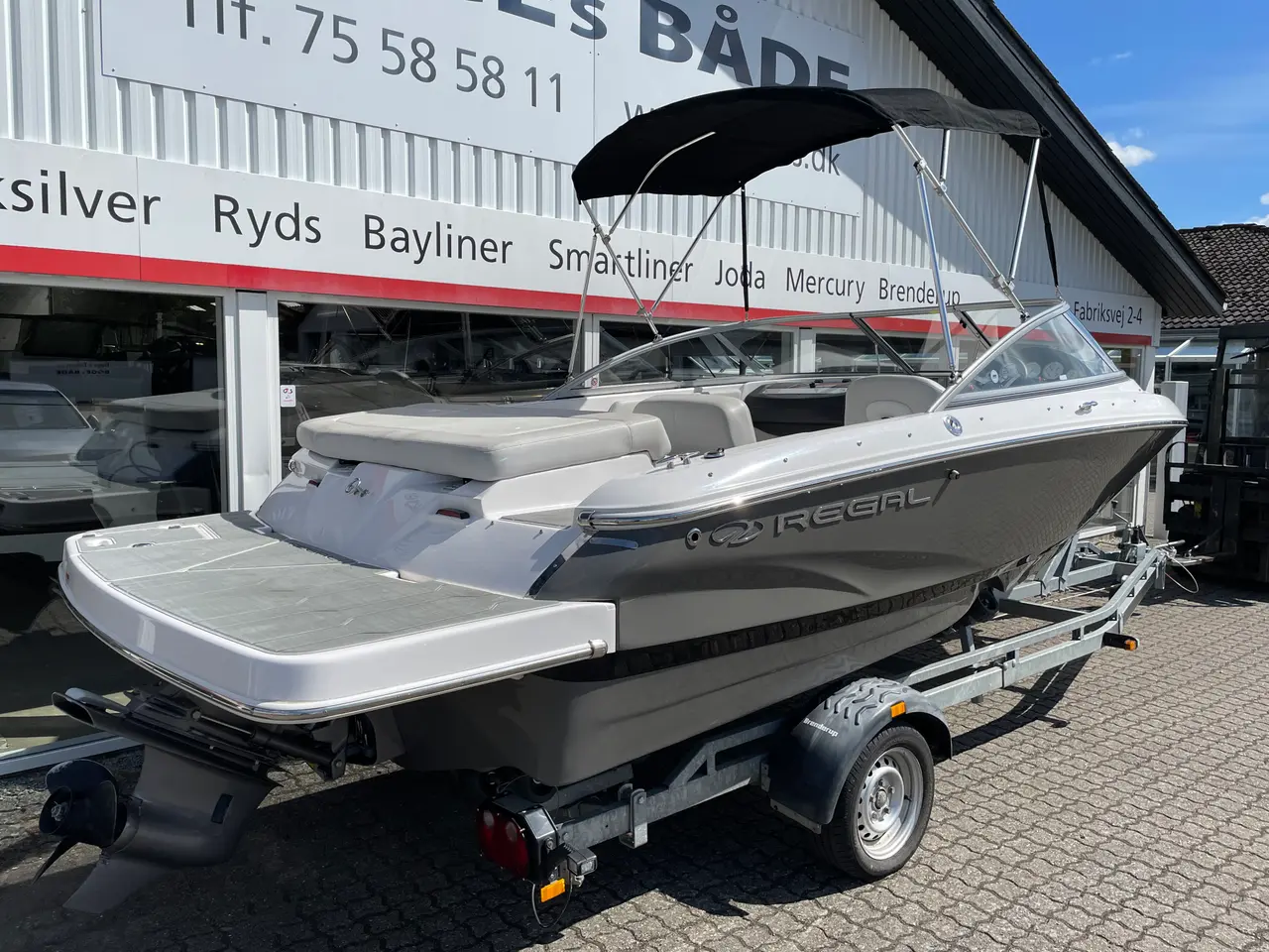 Billede 4 - 1900 ES med 200 hk Volvo Penta V6 og Brenderup bådtrailer - SOLGT