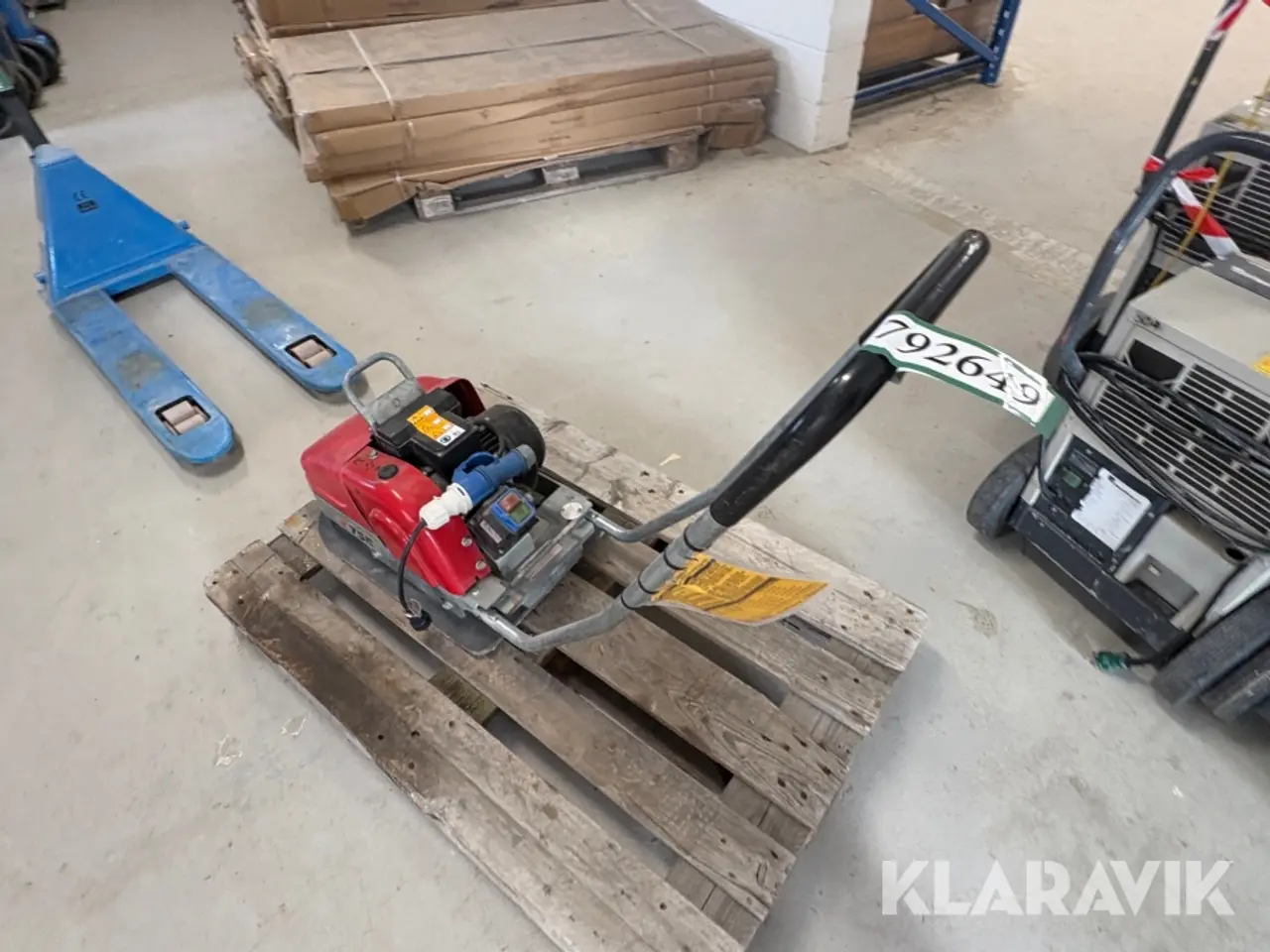 Billede 4 - Pladevibrator Swepac F75E