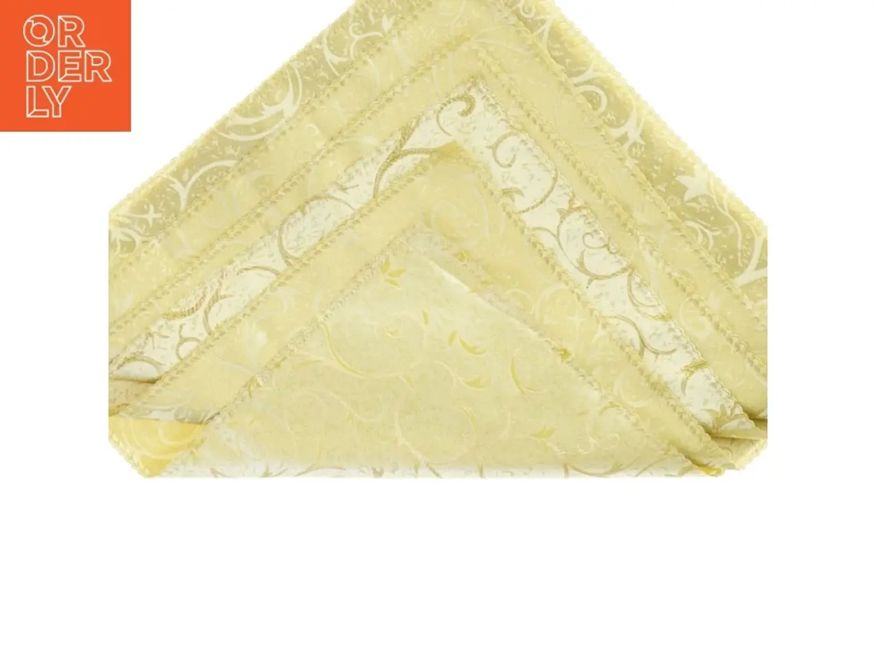 Billede 1 - Broderet servietter (str. 47 x 47 cm)