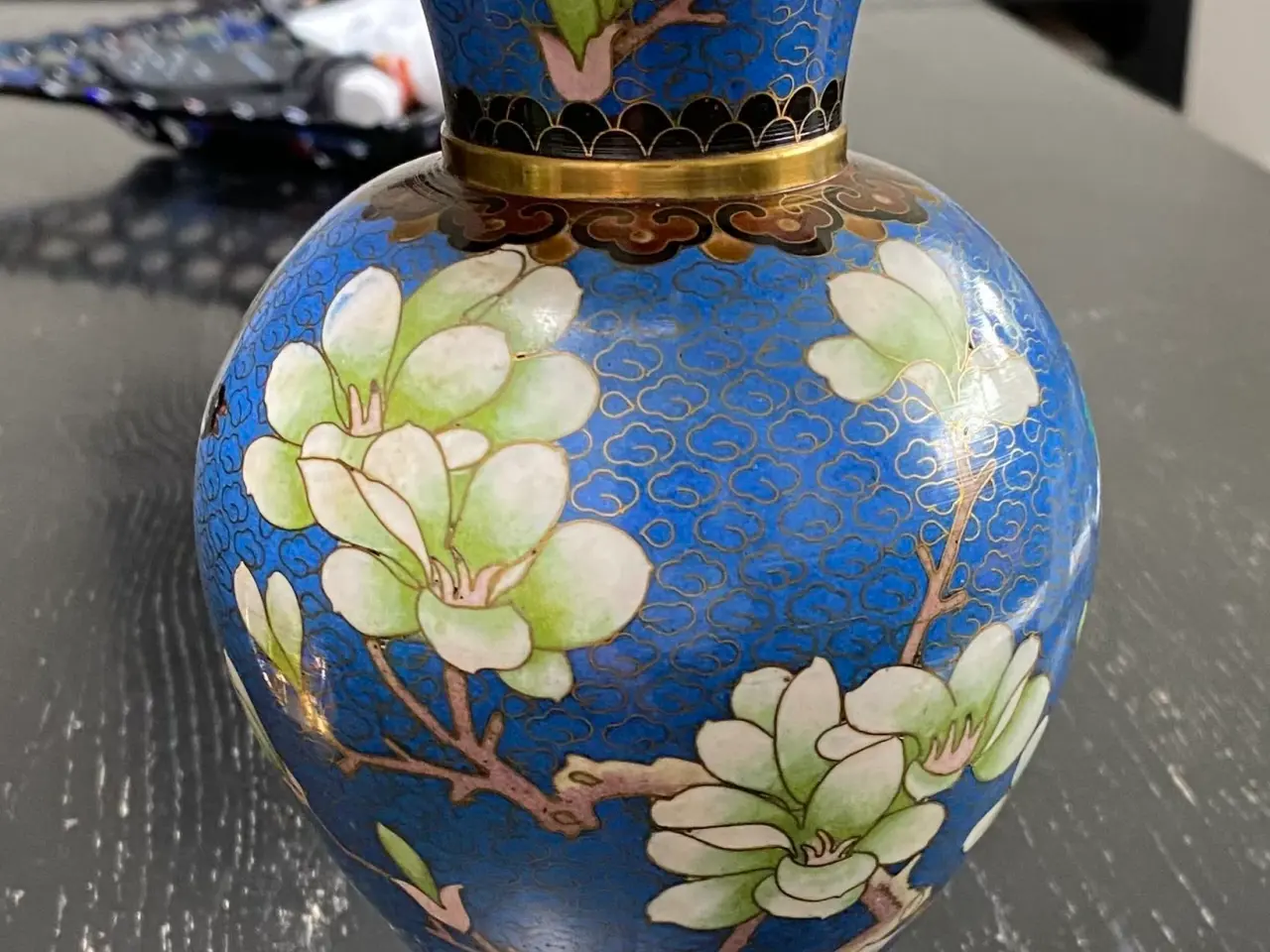 Billede 1 - Smuk cloisonné-vase