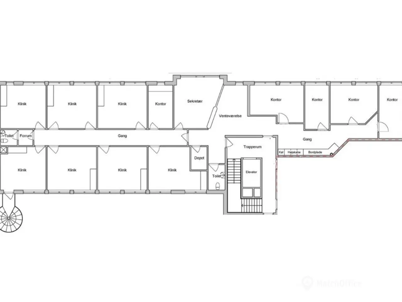 Billede 14 - Lyst erhvervslejemål i Viborg Centrum - i alt ca. 359 cvm
