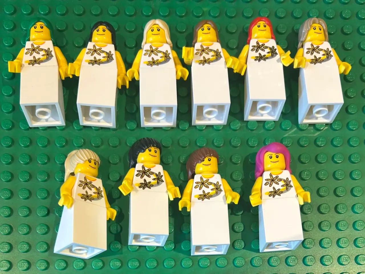 Billede 2 - Lego brudepar til bryllup 