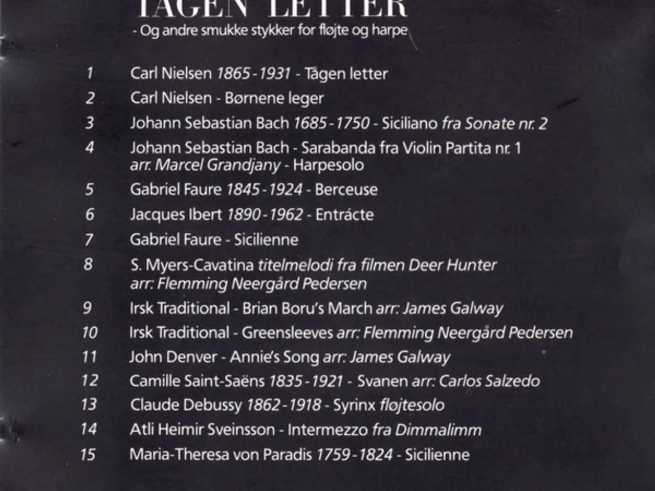 Billede 2 - Benedikte Johansen… – Tågen Letter – CD
