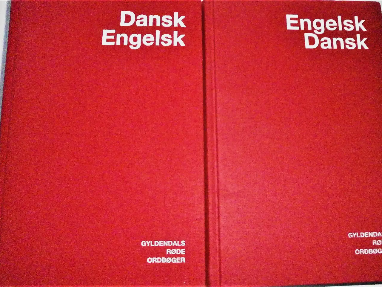 Billede 1 - Engelsk-Dansk & Dansk-Engelsk Ordbøger