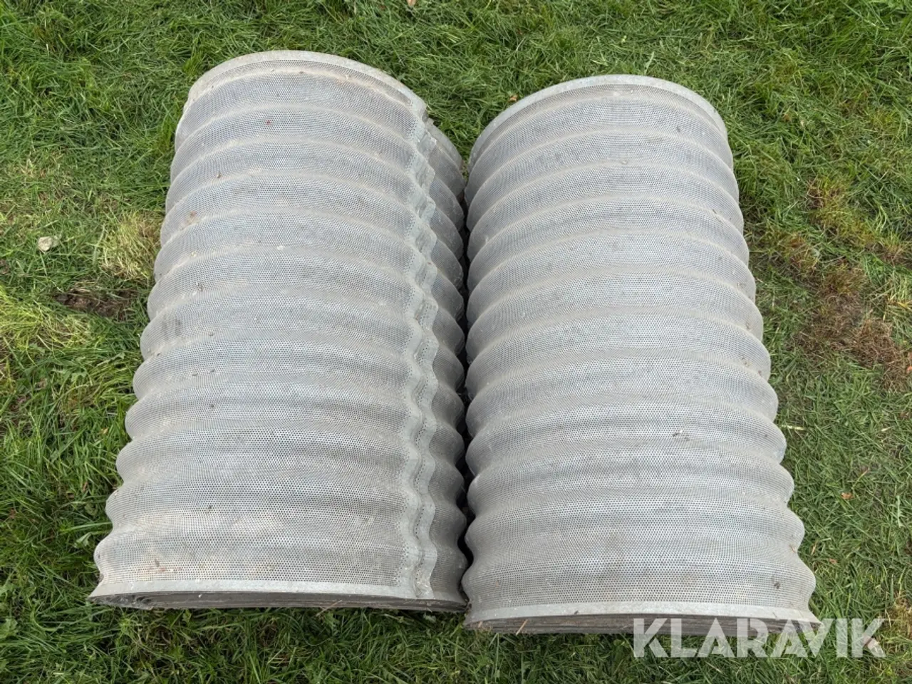 Billede 10 - Pansertoppe / tørrekanaler galvaniserede 49 styk
