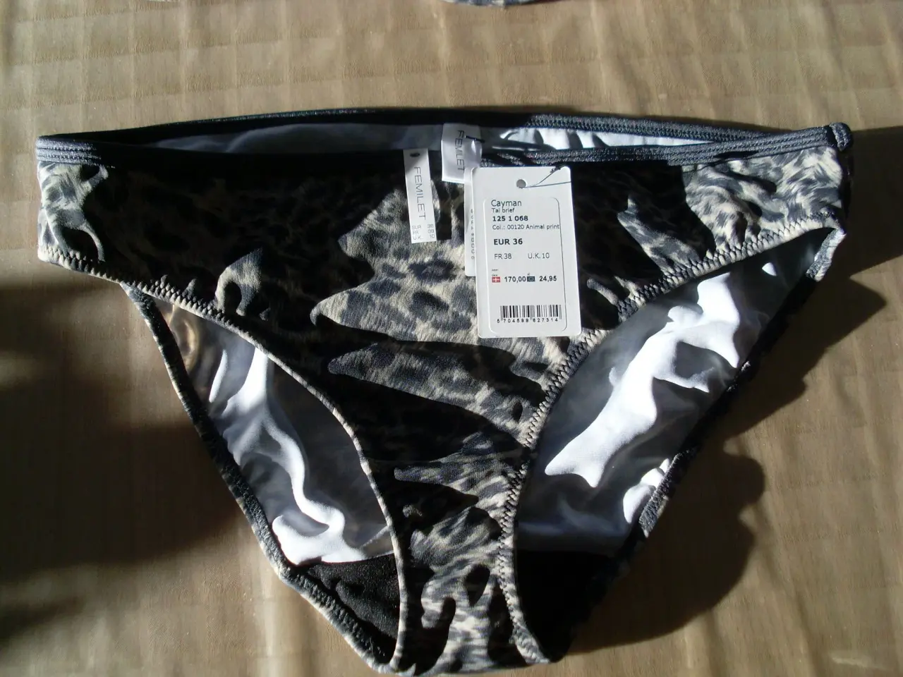 Billede 6 - Ny bikini - leopard farvet