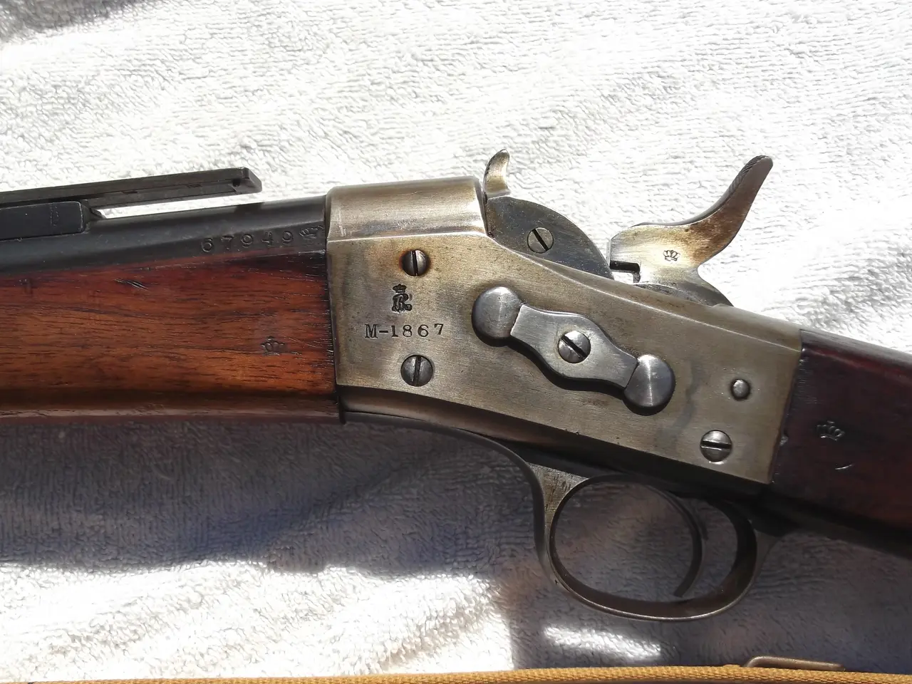 Billede 1 - Gevær mod. 1867. Kjøbenhavns Tøjhus (Remington)