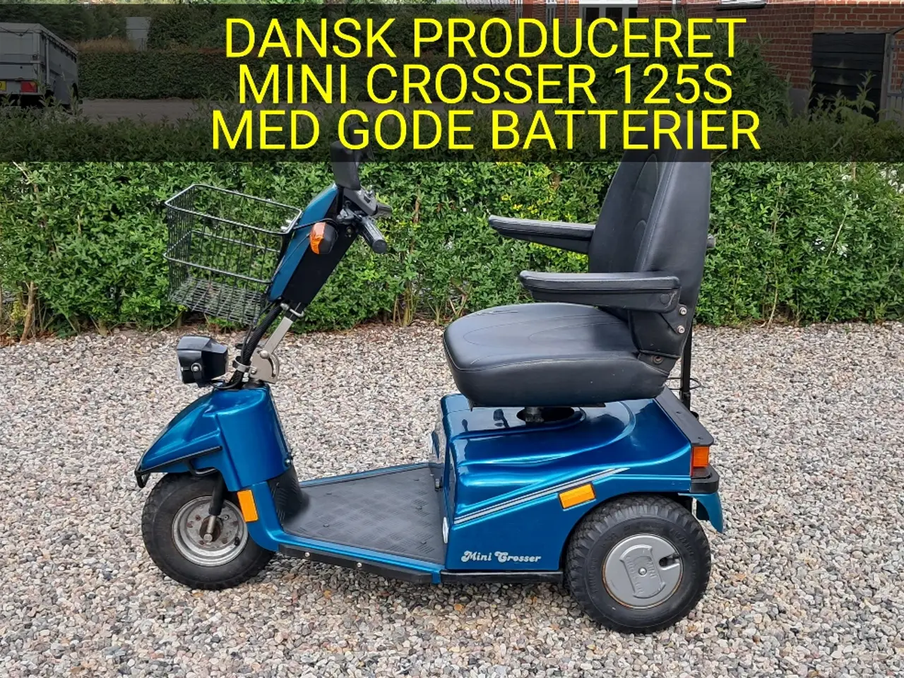 Billede 1 - Dansk produceret el-scooter mini crosser