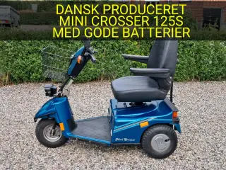 Dansk produceret el-scooter mini crosser