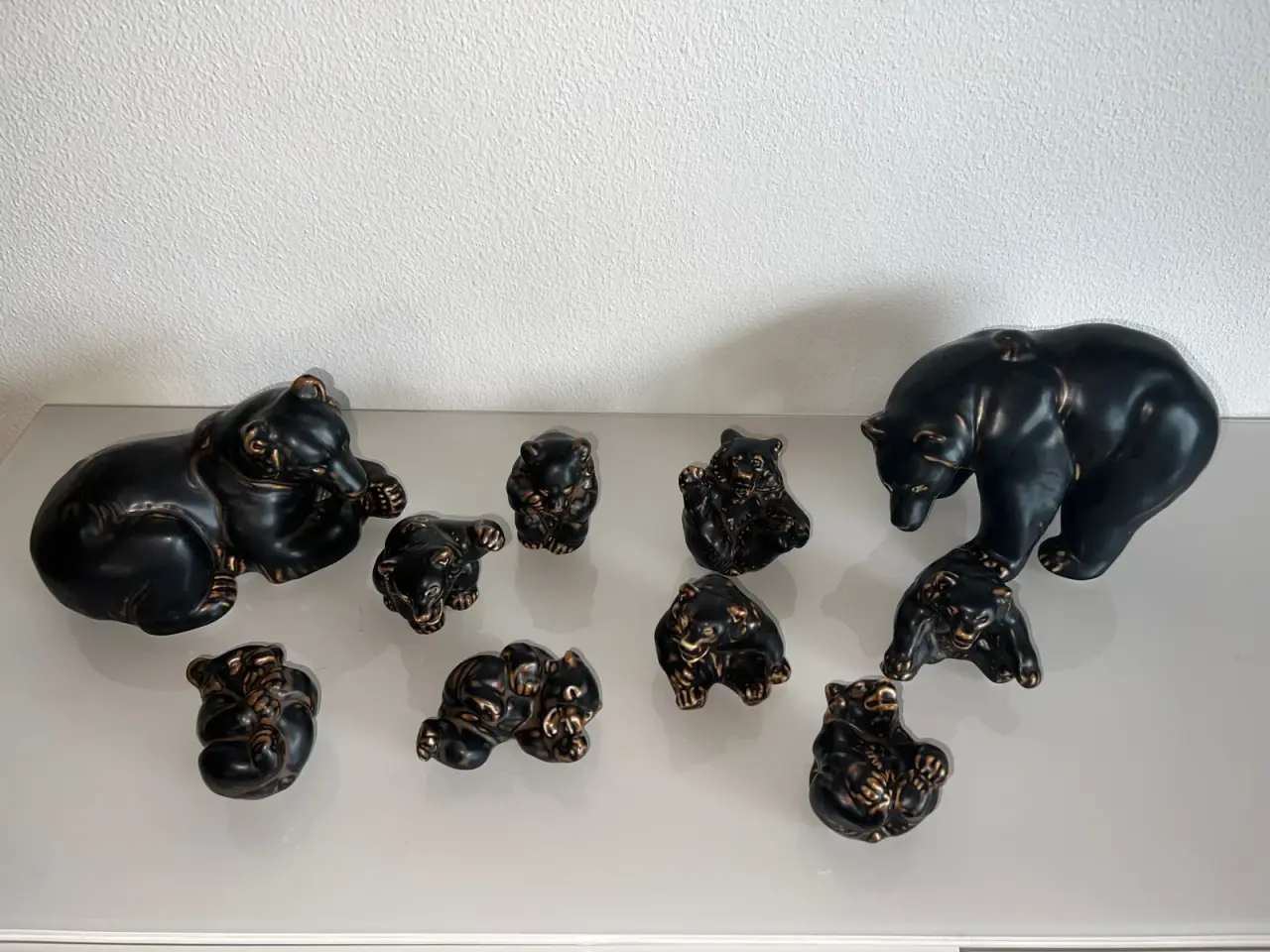 Billede 1 - Royal Copenhagen Brun Bjørne familie