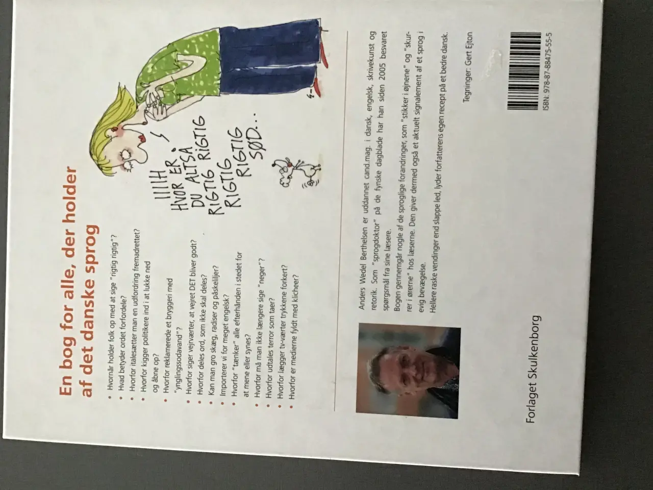 Billede 1 - Titel: Kære sprogdoktor, af Anders W.Bertelsen