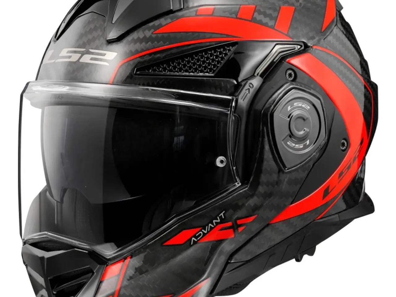 Billede 1 - LS2 Advant X Carbon Future Red