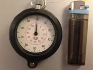 Heuer Stopur. Mekanisk