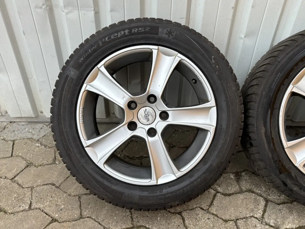 Billede 3 - 16” alufælge på vinterdæk ET47 fra Audi A3