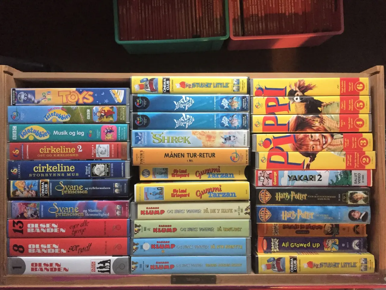 Billede 1 - VHS, tegnefilm og børnefilm