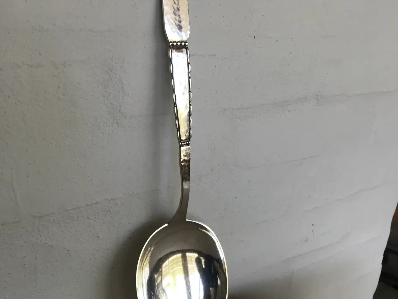 Billede 1 - Louise Potageske i sølv l. 37 cm