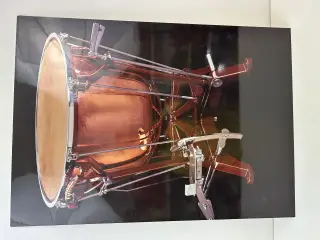 Originalt foto-kunsttryk på plade (retro)