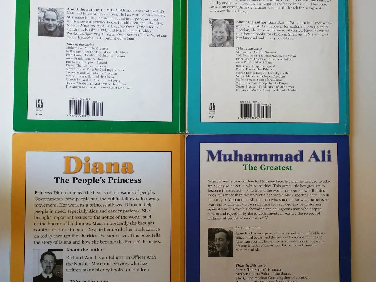 Billede 2 - 4 books in the series: Famous Lives. (Bill Gates,