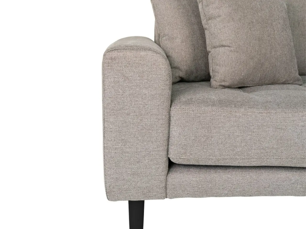 Billede 2 - Lido - Højrevendt Chaiselongsofa - Stone stof