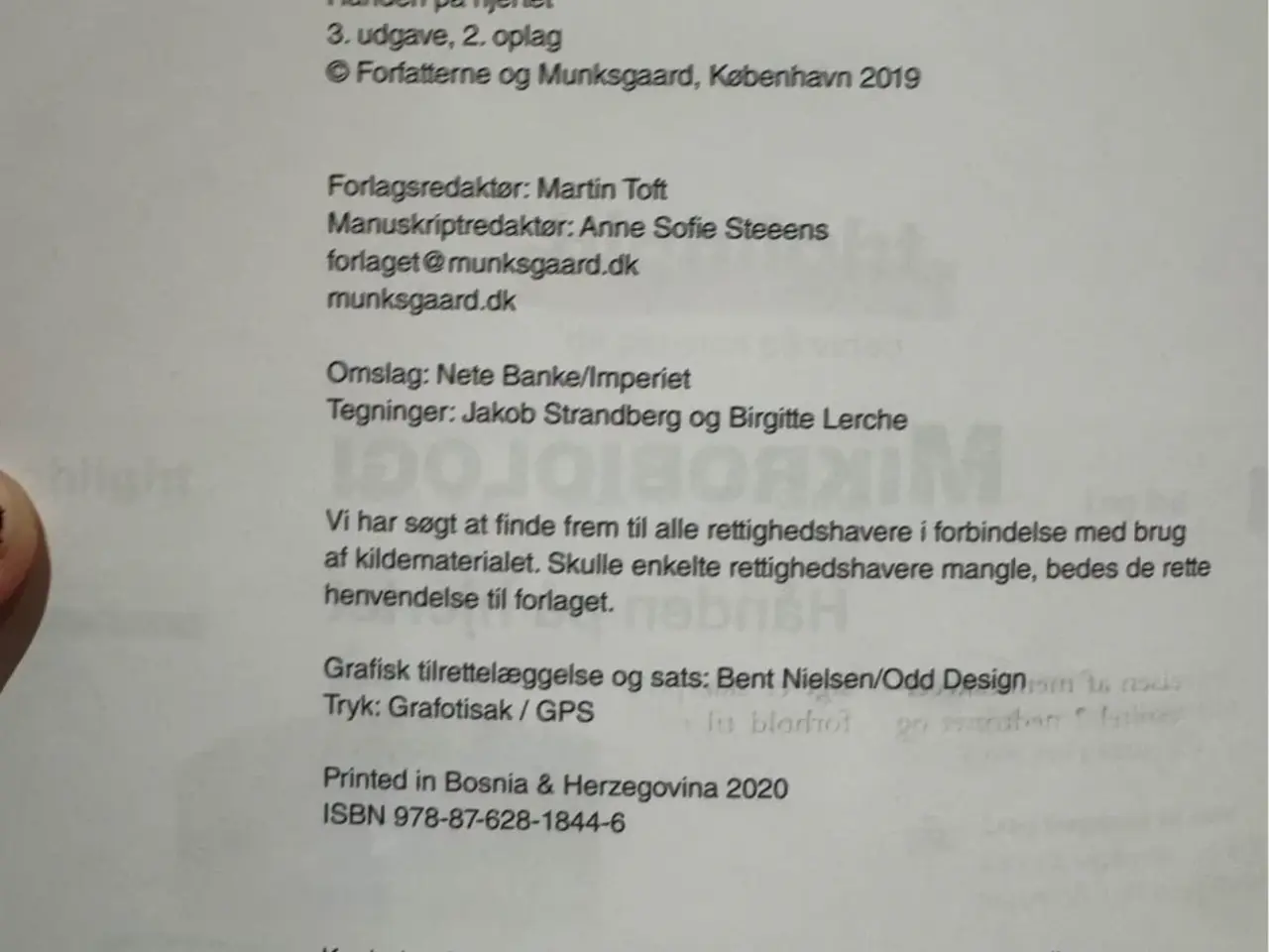 Billede 3 - Hånden på hjertet, Mikrobiologi