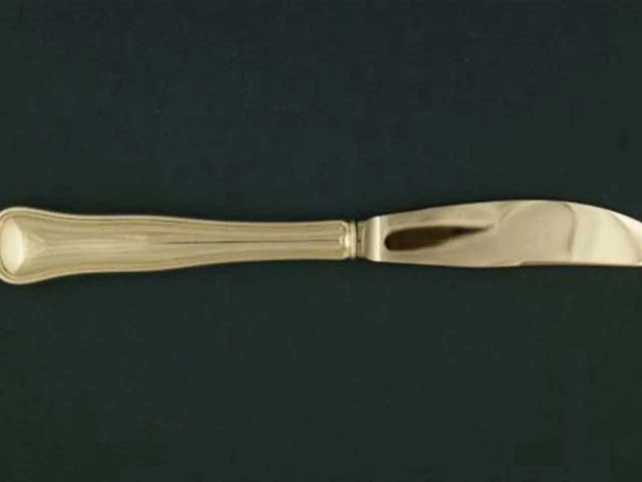 Billede 1 - Dobbeltriflet Cohr Middagskniv med Skær , 20½ cm.